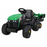 Elektrický traktor titan - zelený